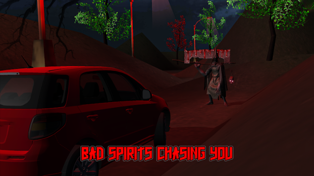 Spooky Car Driving 3D Zombies apk Download v1.0 screenshot 1