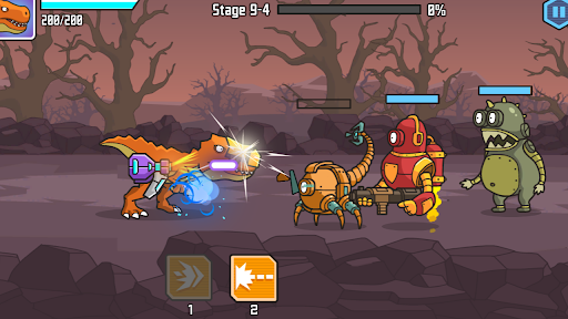 CyberDino T-Rex vs Robots mod apk unlimited money