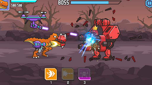 CyberDino T-Rex vs Robots mod apk unlimited money v1.2.0 screenshot 1