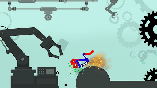 Stick Dismounting Real Physic mod apk unlimited money v1.3.4 screenshot 1