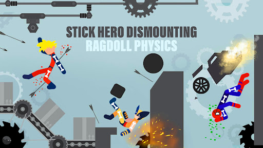 Stick Dismounting Real Physic mod apk unlimited money v1.3.4 screenshot 3