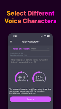 AI Voice Generator Mod Apk Premium Unlocked Latest Version v1.7.4 screenshot 4