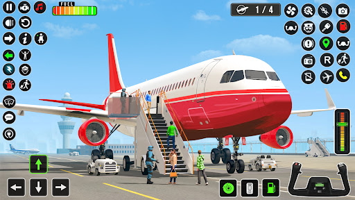 Flight Sim 3D Airplane Games free download