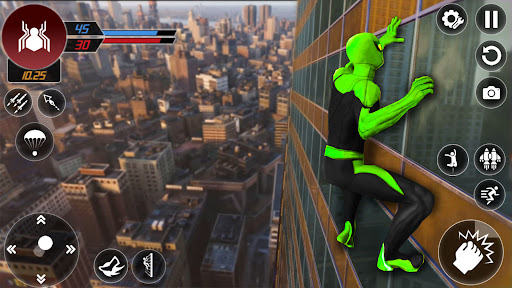 Fly Rope Hero Gangster Games apk download for android