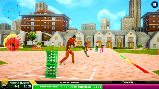 Street Criket T20 Cricket Game mod apk download v1.4 screenshot 1