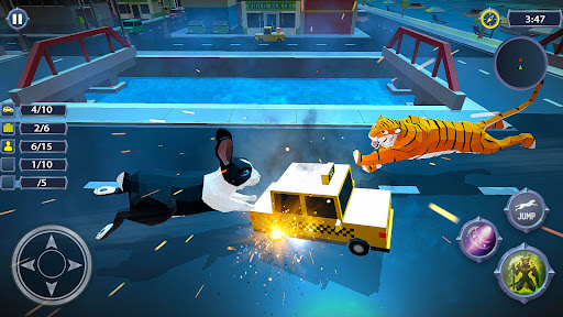 Tiger Rampage 3D Tiger Games apk download for androidͼƬ1