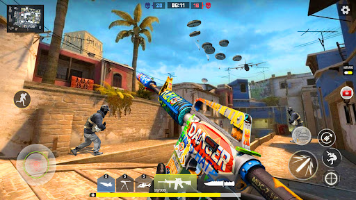 Real FPS Shooting Games mod apk unlimited money v2.4 screenshot 1