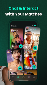 Lowins Gay Live Video Chat App Free Download v1.0.1.3 screenshot 3