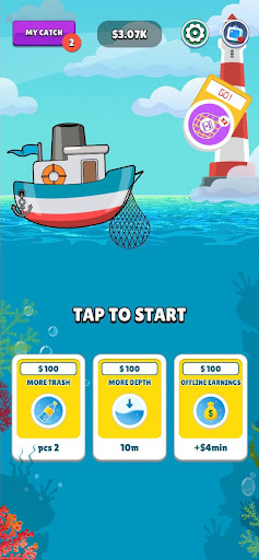 Trash Fishing Apk Download for Android  1.3 screenshot 3