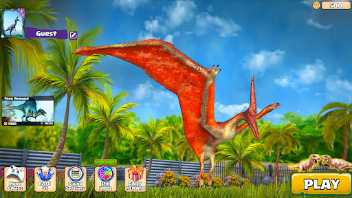 Flying Dinosaur Simulator Game mod apk unlimited money v3.6 screenshot 1