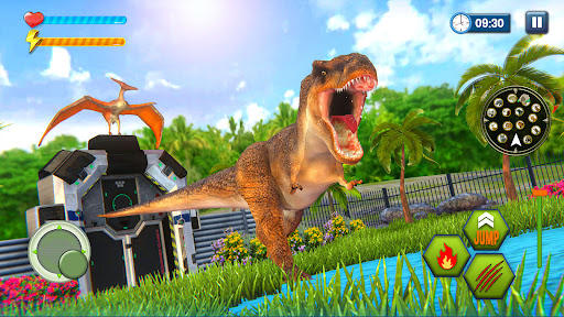 Flying Dinosaur Simulator Game mod apk unlimited money v3.6 screenshot 3