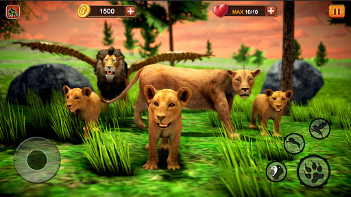 Angry Flying Lion Simulator 3d apk download for android v2.3 screenshot 1