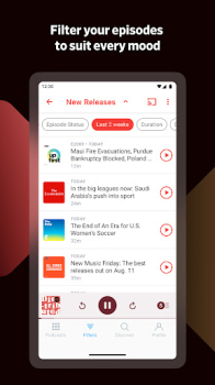 Pocket Casts Podcast Player apk latest version download v7.53 screenshot 3