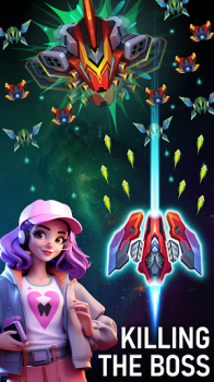 Galaxy War Chicken Shooter Apk Download for Android v1.1 screenshot 4