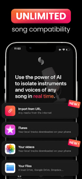 Stemz AI Tool for Musicians Mod Apk Latest Version v1.06.00 screenshot 2