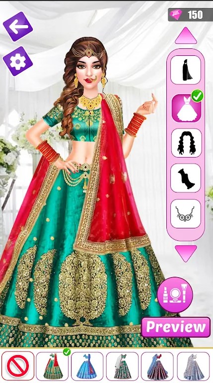 Indian Wedding Bridal Games mod apk unlimited moneyͼƬ1