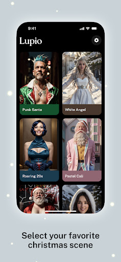 Lupio AI Christmas portraits Mod Apk DownloadͼƬ1