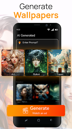 AI Art Generator 4K Wallpaper app free download