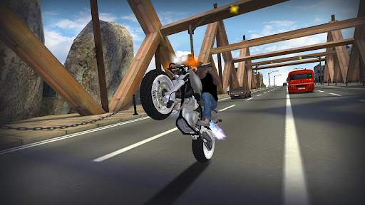 Moto Racing Club Highway Ride unlimited money and gems v2.1.9 screenshot 2