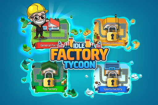 Idle Factory Tycoon Business mod apk unlimited