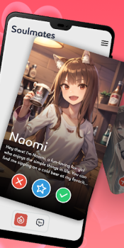 WaifuChat mod apk premium unlocked latest version v1.9.2.2 screenshot 1