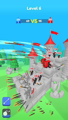 Merge Archers Bow and Arrow Mod Apk Unlimited Money Latest Version