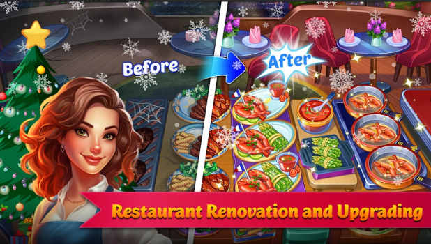 Cooking Chef Christmas Party apk download for android v1.6 screenshot 1