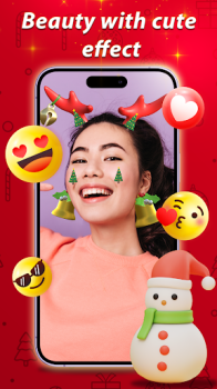 Santa Funny Face Filter App Download for Android v1.0.8 screenshot 2