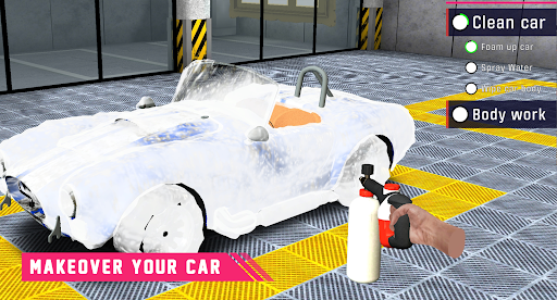 My Garage Car Wash Simulator mod apk unlimited