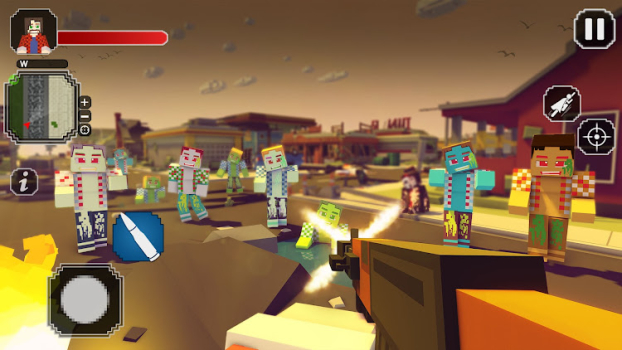 Dude Theft Mafia Block City 3D apk Download v1.0 screenshot 2