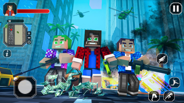 Dude Theft Mafia Block City 3D apk Download