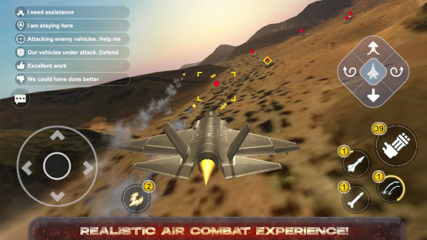 AeroMayhem Fighter Jet Combat apk Download v1.0 screenshot 2