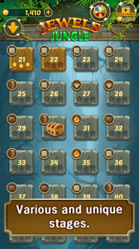 Jewels Jungle Match 3 Puzzle mod apk download v110 screenshot 1
