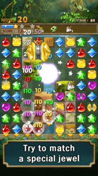 Jewels Jungle Match 3 Puzzle mod apk download v110 screenshot 3