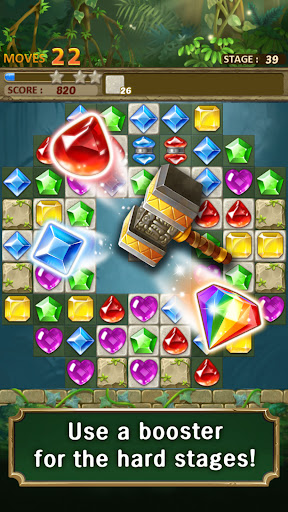 Jewels Jungle Match 3 Puzzle mod apk download