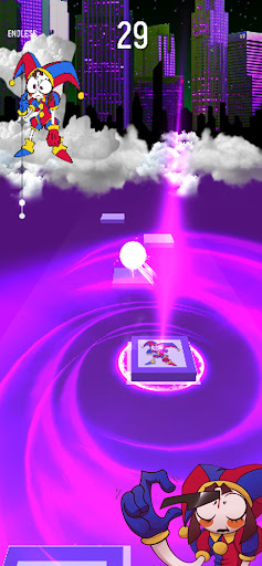 Digital Circus song Tiles hop mod apk download