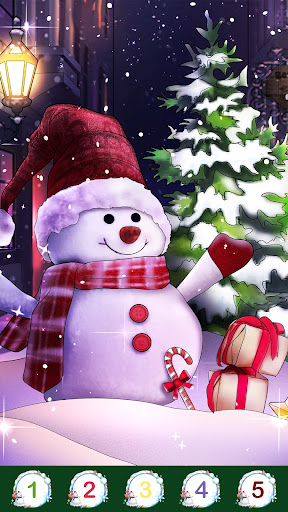 Season Winter Coloring Games mod apk no adsͼƬ1