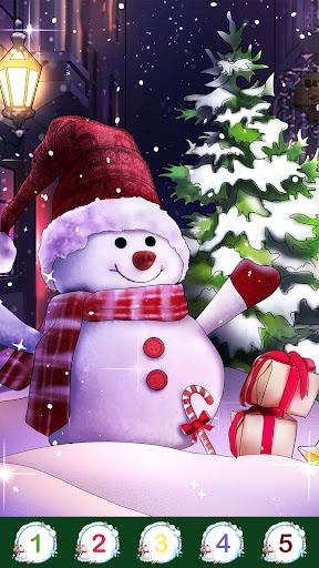 Season Winter Coloring Games mod apk no ads
