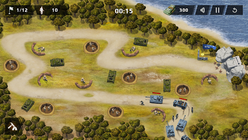 WWII Defense RTS Army TD game mod apk download v0.8.2 screenshot 2