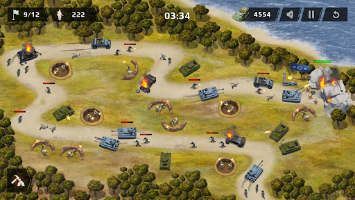 WWII Defense RTS Army TD game mod apk download v0.8.2 screenshot 3