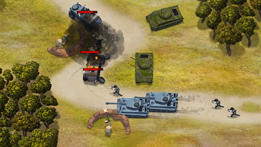 WWII Defense RTS Army TD game mod apk download v0.8.2 screenshot 4