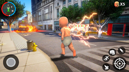 Baby Vice Town Spider Fighting Apk Download for Android