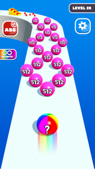 Numbers Ball Game Ball Run 3D Mod Apk Download v1.1.2 screenshot 4