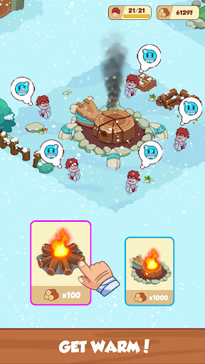 Icy Village Tycoon Survival mod apk unlimited money