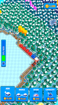 Train Miner Idle Railway Game mod apk download v1.4.6 screenshot 3