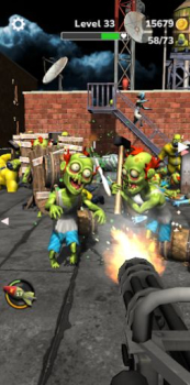 Tower Gunner Zombie Shooter mod apk unlimited money v1.2.29 screenshot 2