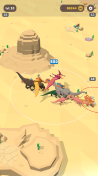 Dinosaur Merge Battle mod apk unlimited money v0.1.31 screenshot 1