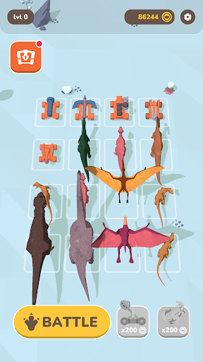 Dinosaur Merge Battle mod apk unlimited money