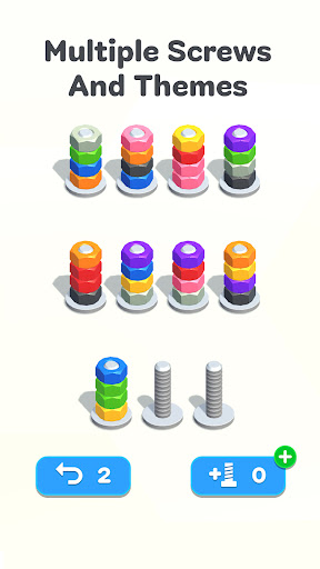 Nuts & Bolts Color Screw Sort Apk Download for Android