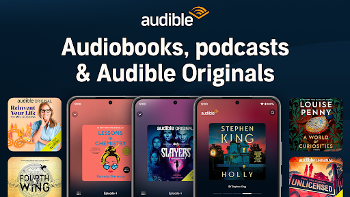 Audible premium plus mod apk no login latest version v3.65.0 screenshot 2